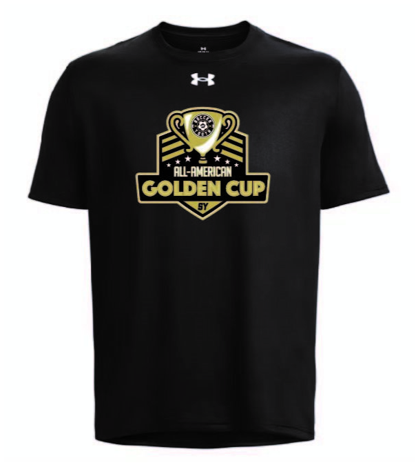 Youth Black Cup Logo Tee (GC)
