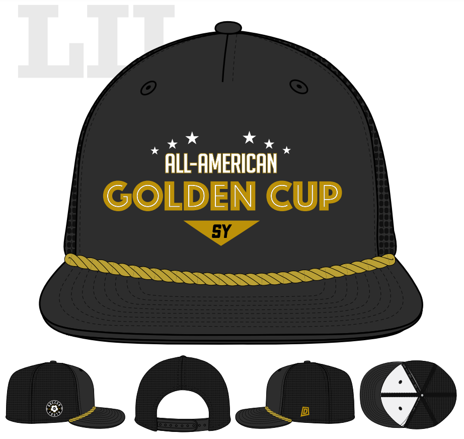 Black Mesh Trucker w/ Rope (GC)