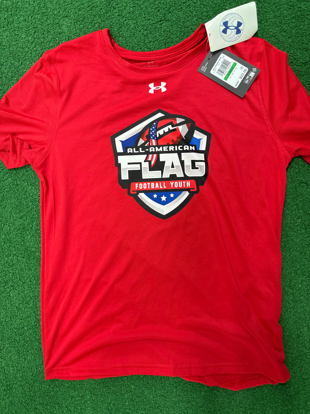 Youth Red AAF Logo Tee (AAF)