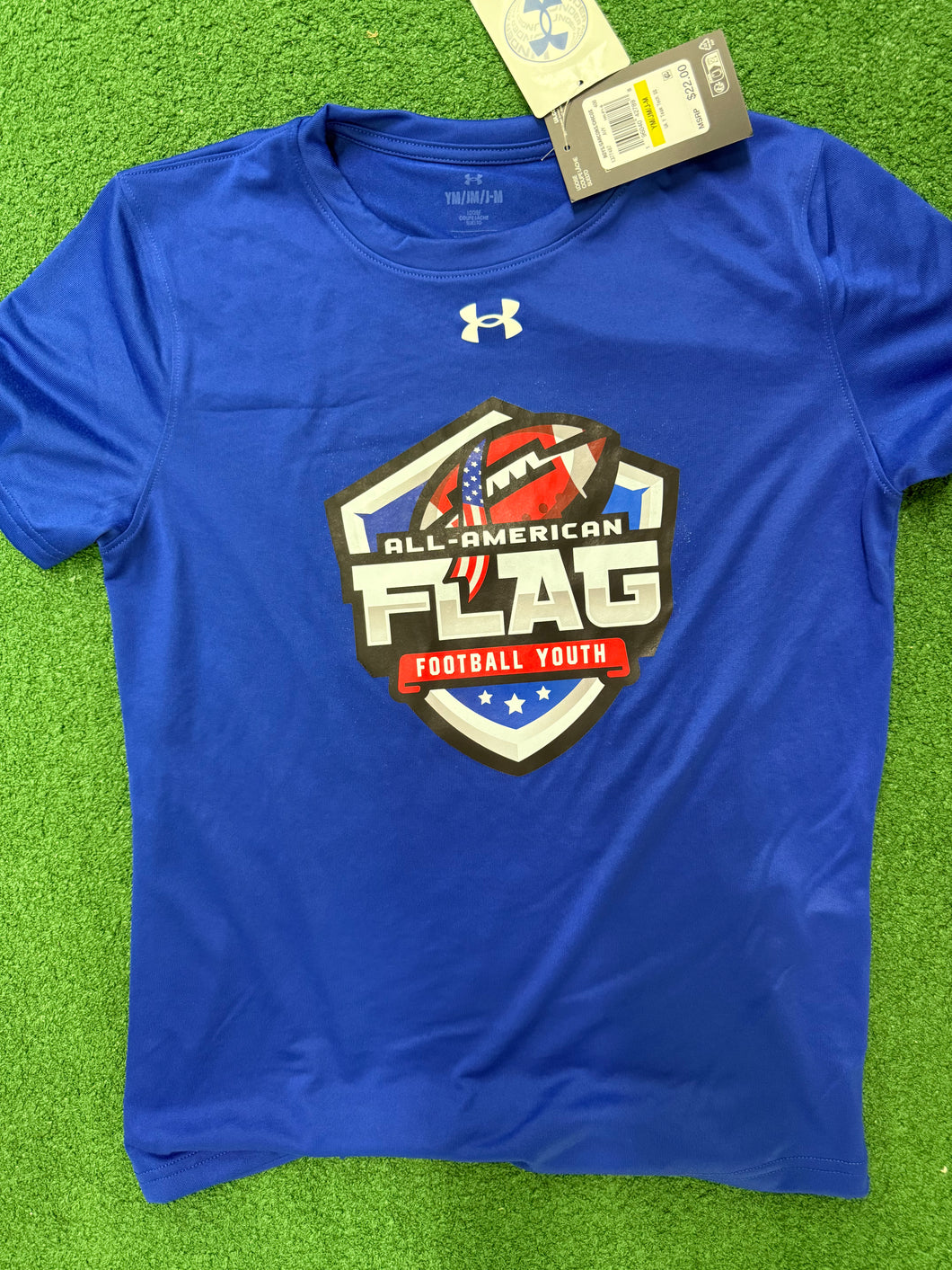 Men's Blue AAF Logo Tee (AAF)