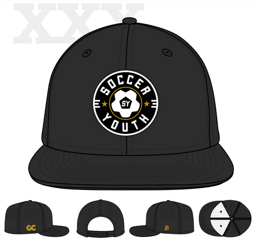 Black Soccer Youth x GC Snapback (GC)