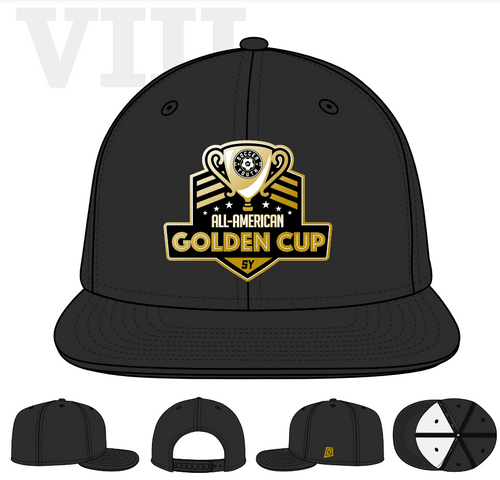 Black Wool Blend Snapback (GC)