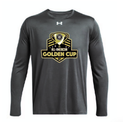 Youth Mod Gray Cup Logo Long Sleeve Tee (GC)