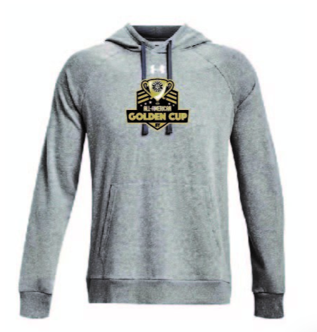 Youth Mod Gray Cup Logo Rival Fleece Hoodie (GC)