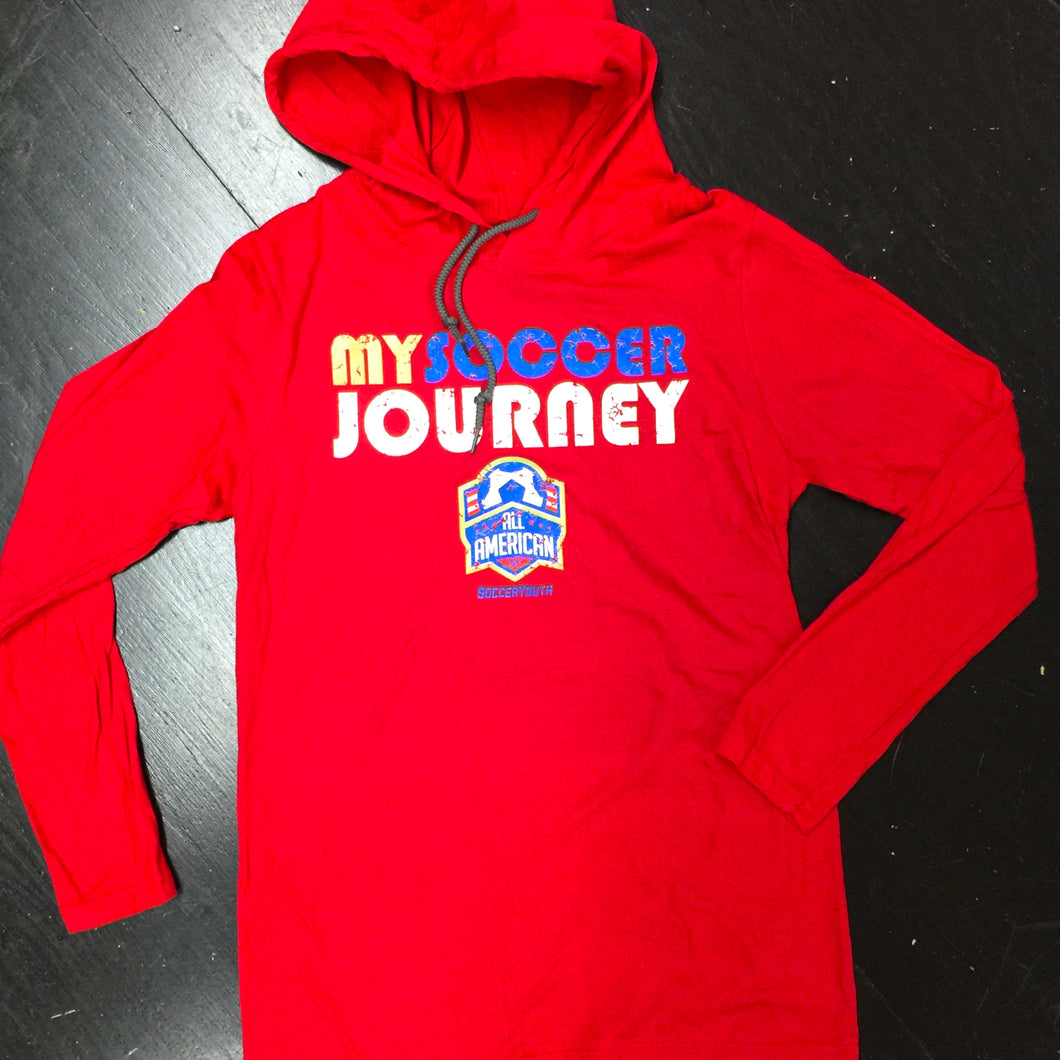 My Soccer Journey - Hoodie (Red)