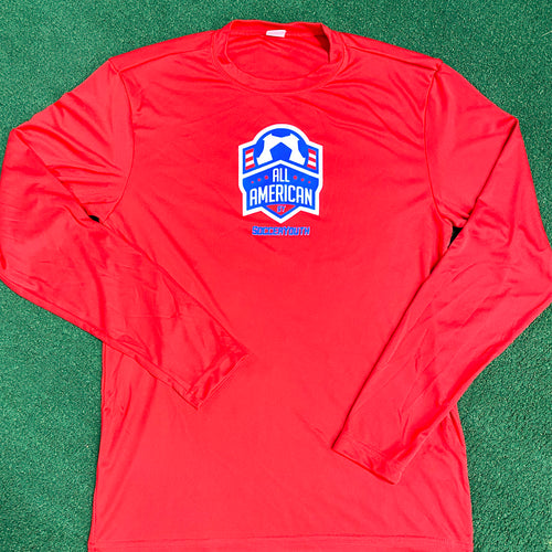 All-American - Performance Long Sleeve (Red)