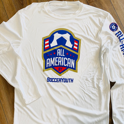 All-American - Performance Long Sleeve (White)